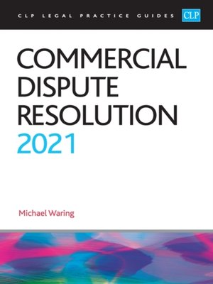 cover image of Commercial Dispute Resolution 2021
